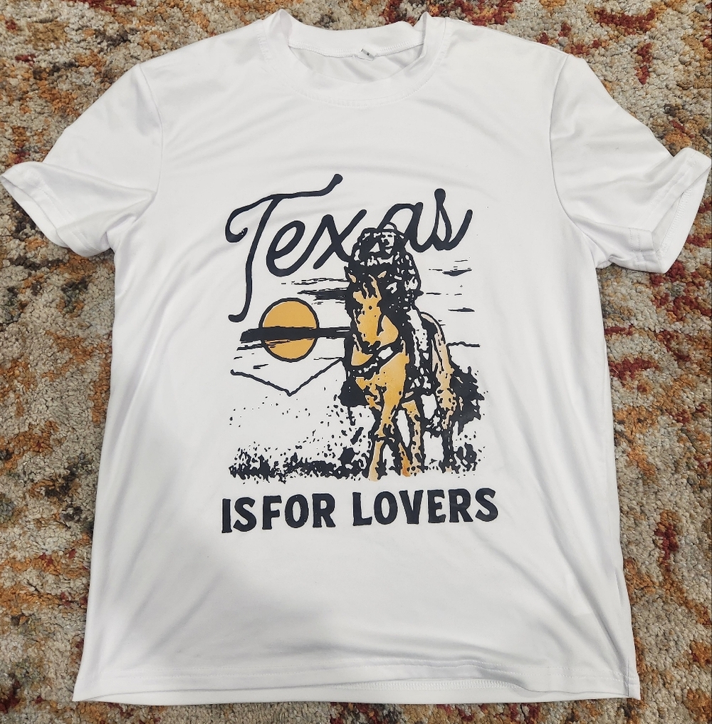 Texas Is For Lovers T Shirt - Picture 1 of 2